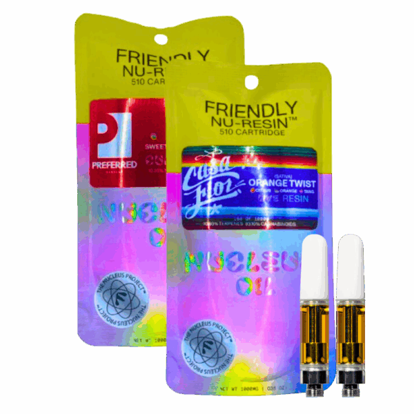 FRIENDLY<BR> NUCLEUS 1G CURED CARTRIDGES