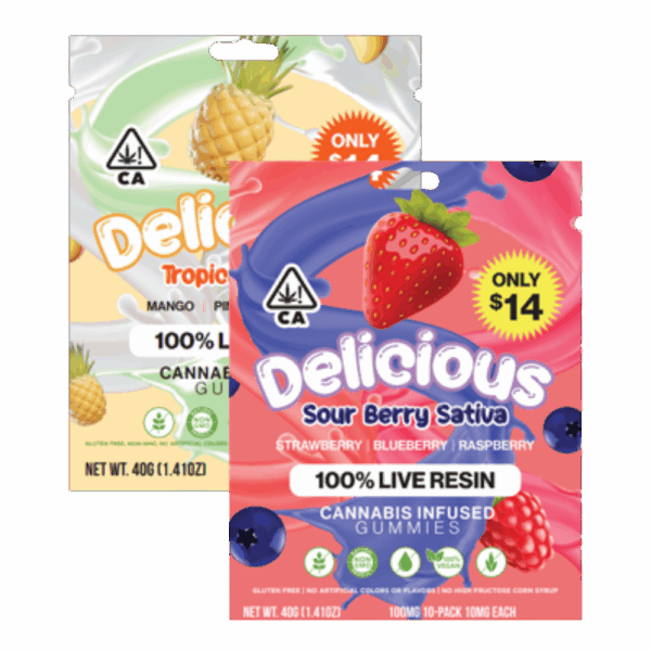 DELICIOUS<br> 100MG EDIBLE